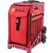 Zuca Chili Insert Bag & Pink Frame with Flashing Wheels