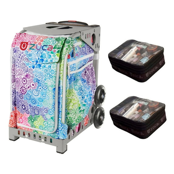Zuca Explosion bag with Gift 2 Small Utility Pouch (Grey Frame)
