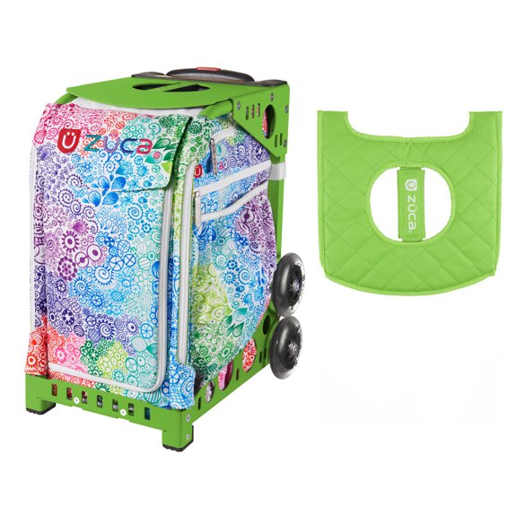 Zuca Explosion bag with Seat Cover (Green Frame)