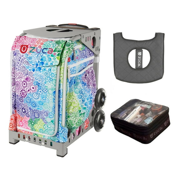 Zuca Exposition with FREE Seat Cover and Zuca Utility Pouch(Small) (Grey Frame)