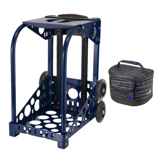 Zuca Navy Blue Sport Frame for Sport Insert Bags with Lunchbox