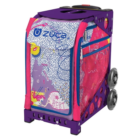 Zuca Nylon Sport Bag - Best Friends (Limited Edition)(Purple Frame)