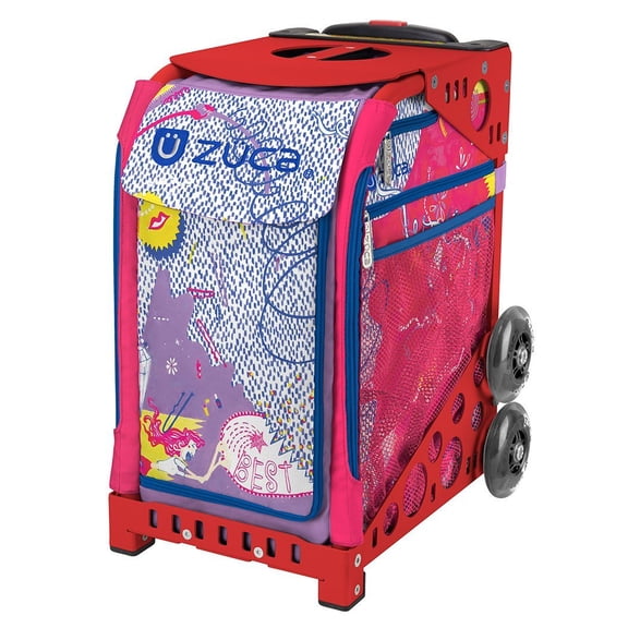 Zuca Nylon Sport Bag - Best Friends (Limited Edition)(Red Frame)