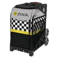 thumbnail image 1 of Zuca SK8ter Block Sport Insert Bag with Sport Frame, Black with Flashing Wheels, 1 of 6