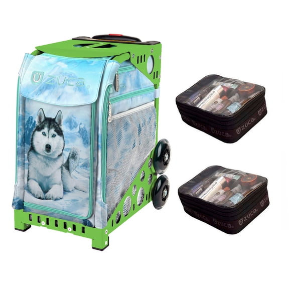 Zuca Sport Bag - Husky (Green Frame) with Gift 2 Small Utility Pouch