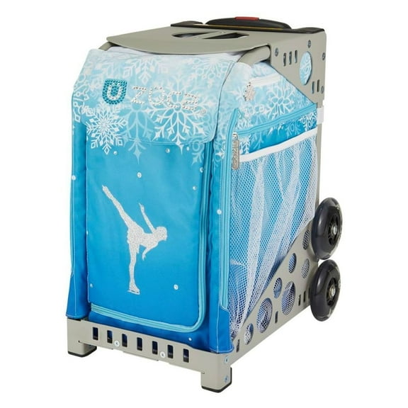 Zuca Sport Frame for Sport Insert Bags (Gray) Bundle with Zuca Removable Winter Waltz Lightweight Insert (2 Items)