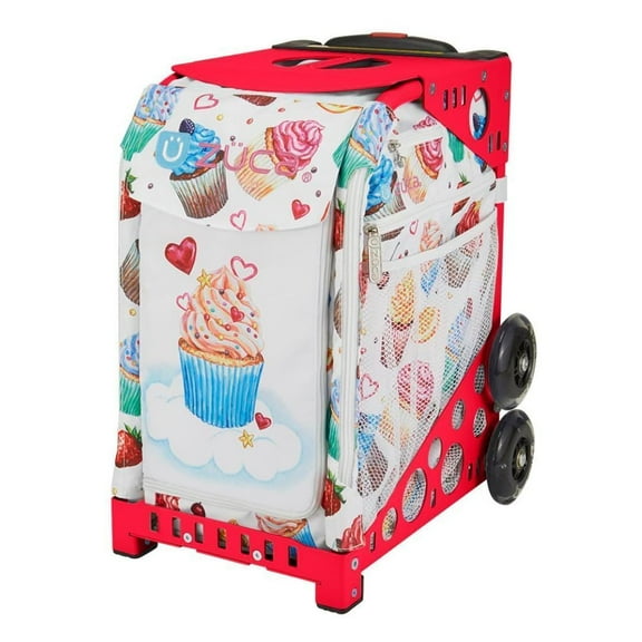 Zuca Sport Frame for Sport Insert Bags (Red) Bundle with Zuca Removable Sweet Life Hand Washable Insert with Water-Resistant 600D Polyester (2 Items)