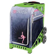 Zuca Sport Insert Bag Ice Dreamz Lux with a Green Frame
