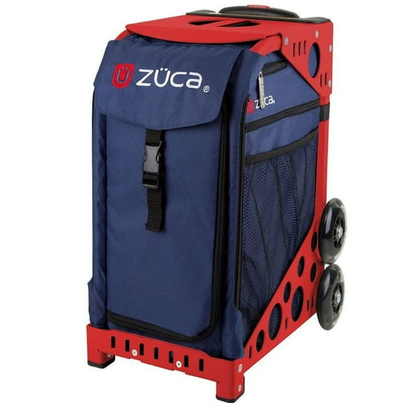 Zuca Sport Insert Bag, Midnight (Navy) with Sport Frame Red