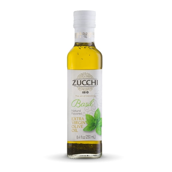 Zucchi: Extra Virgin Olive Oil Basil, 250 Ml