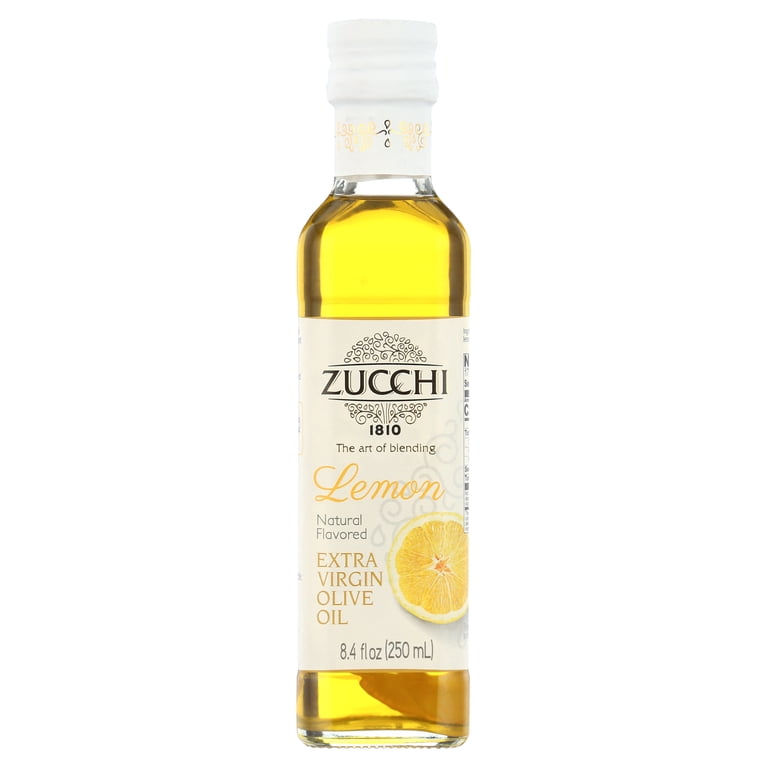 Zucchi Lemon Flavored Extra Virgin Olive Oil, Versatile Italian
