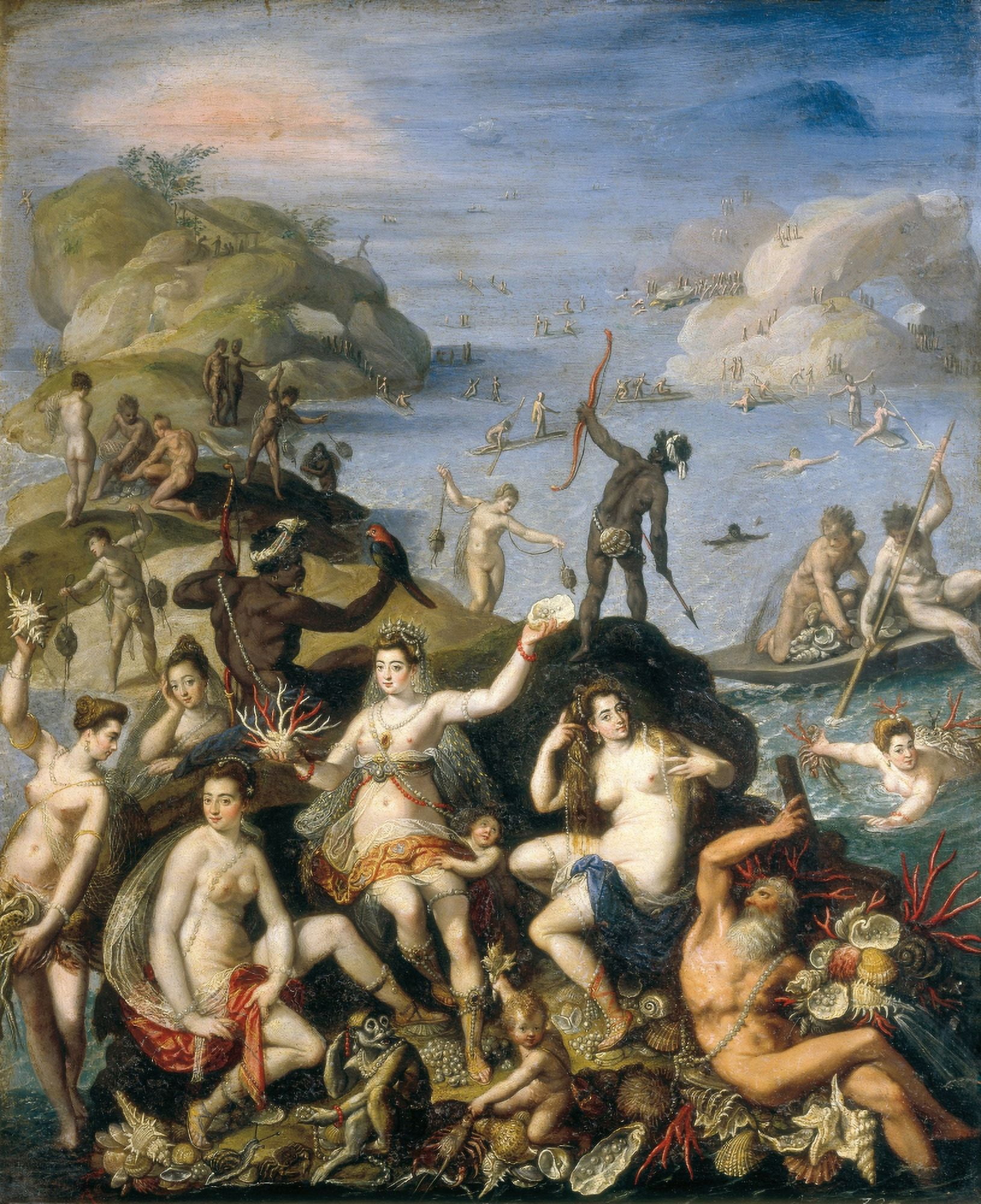 Zucchijacopo (1551-1589) Canvas Art - (24 x 36)