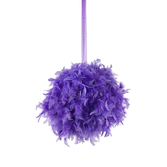 Zucker Feather Products Chandelle Feather Pom Poms - 18" - Lavender