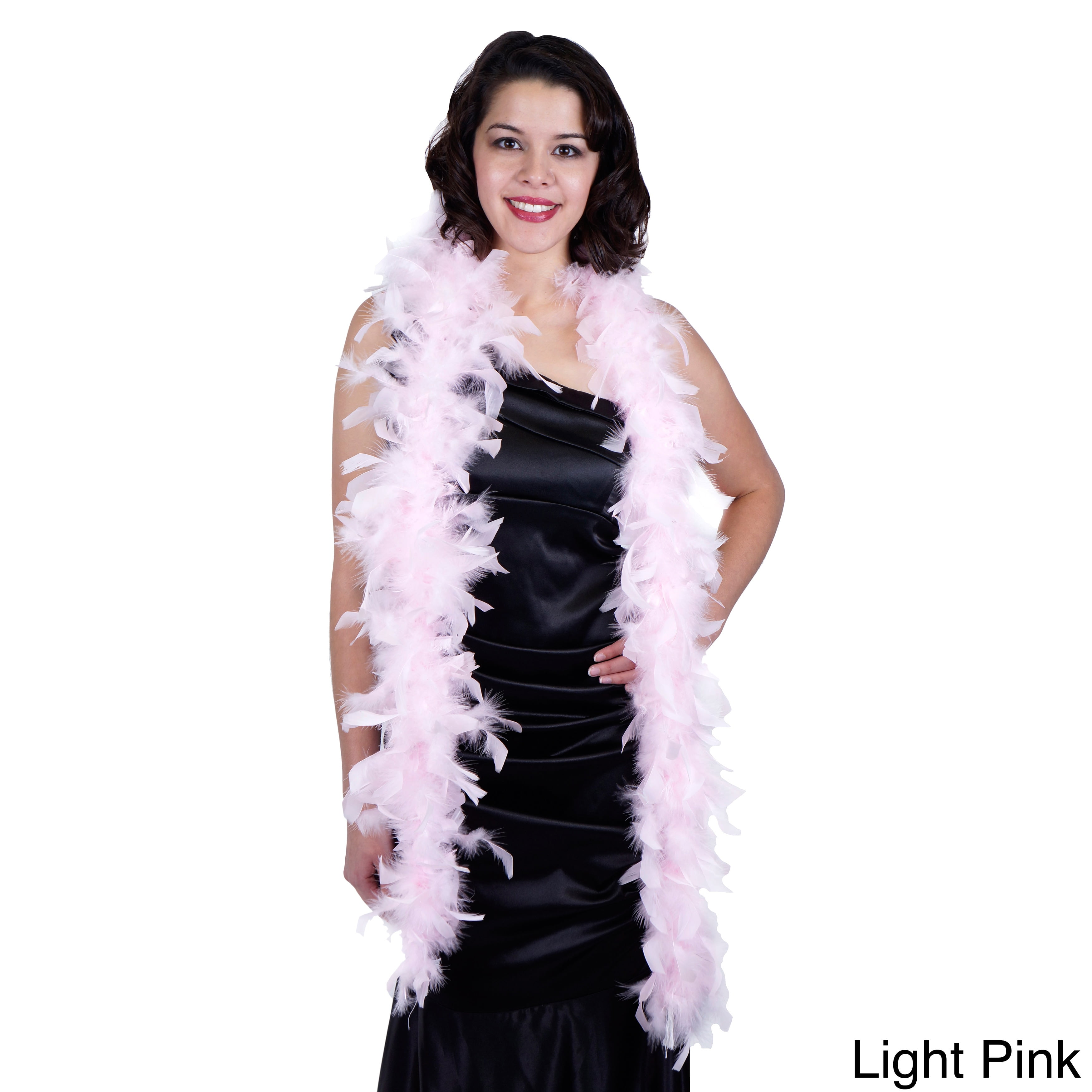 Midwest Design Chandelle Feather Boa - Light Pink