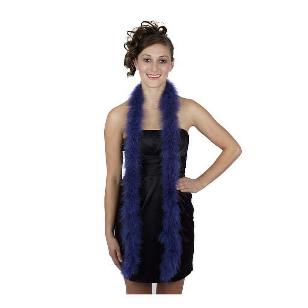 Zucker Feather Products Marabou Feather Boas 2.5" X 2YRDS - Navy