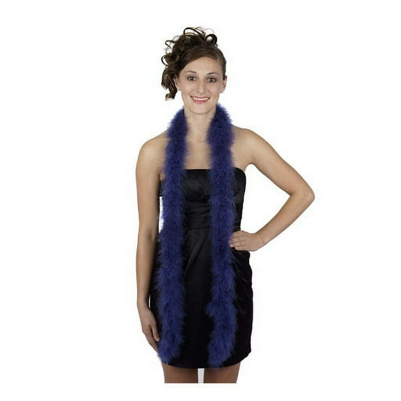 Zucker Feather Products Marabou Feather Boas 2.5" X 2YRDS - Navy