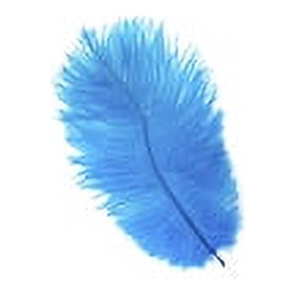 Zucker Feather Products Ostrich Feather Drabs - 4-8" - Dark Turquoise