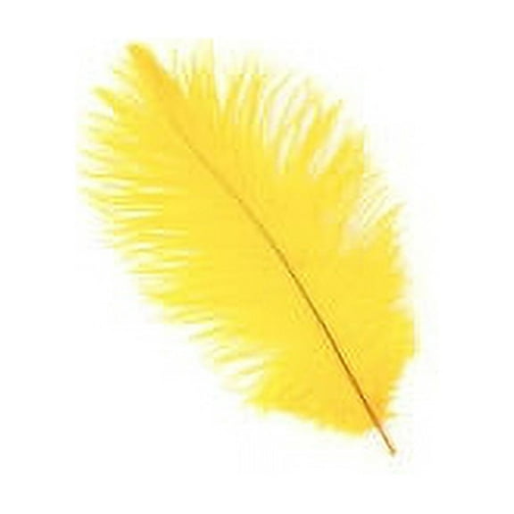 Zucker Feather Products Ostrich Feathers-Drabs - 9-12" - Gold