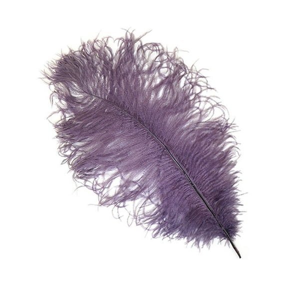 Zucker Feather Products Ostrich Feathers - Drabs Selected - 13 - 16" - Amethyst