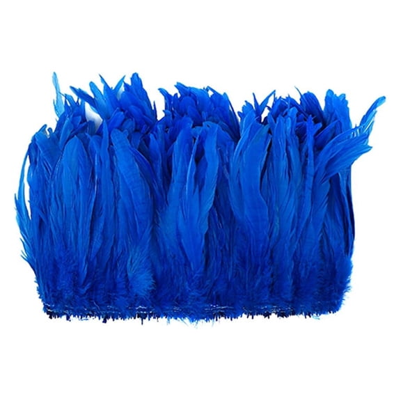 Zucker Feather Products Rooster Coque Tails Feathers Dyed over White 7-10" - Dark Turquoise