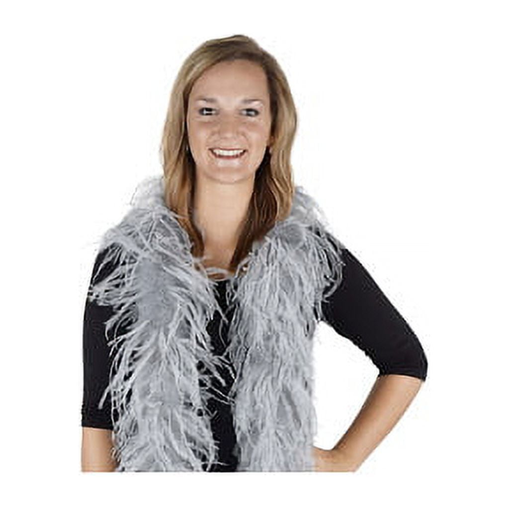 Zucker Feather Products Two-Ply Ostrich Feather Boa - Shocking Pink