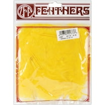 Zucker Marabou Feathers .25oz-Yellow