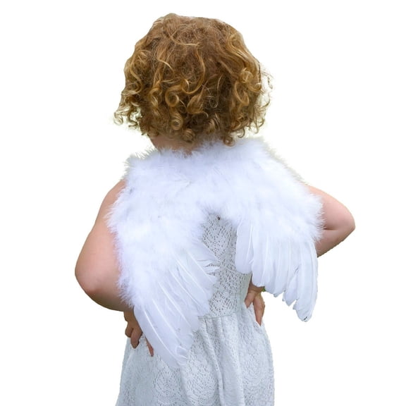 Zucker Small Angel Feather Costume Wing - Baby Angel Wings for Kids Halloween Costume