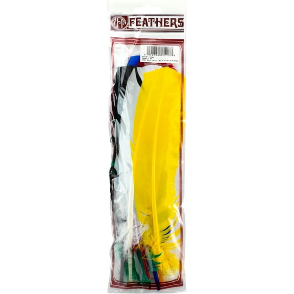 Zucker Turkey Quill Feathers 6/Pkg-Primary