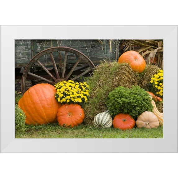 Zuckerman, Jim 14x11 White Modern Wood Framed Museum Art Print Titled - Tennessee, Townsend Halloween display