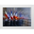 thumbnail image 1 of Zuckerman, Jim 18x13 White Modern Wood Framed Museum Art Print Titled - France, Paris Ceremony at the Arc de Triomphe, 1 of 4