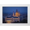 thumbnail image 1 of Zuckerman, Jim 18x13 White Modern Wood Framed Museum Art Print Titled - Hungary, Budapest St Stephens Cathedral, 1 of 4