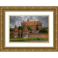thumbnail image 1 of Zuckerman, Jim 24x17 Gold Ornate Wood Framed with Double Matting Museum Art Print Titled - Europe, Poland, Malbork Medieval Malbork Castle, 1 of 4