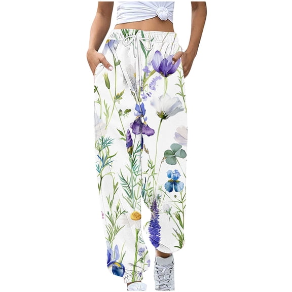 Zuesphe Black Pants for Women Casual Ladies Capri Pants Elastic Waist Womens Wide Leg Pants Casual Work Cargo Pants Women Baggy Petite My Orders