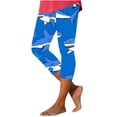 thumbnail image 1 of Zuesphe Cute Pants for Women Ladies Capri Pants Sale Womens Petite Wide Leg Lounge Pants Cargo Pants Women Tall, 1 of 4