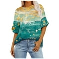 thumbnail image 1 of Zuesphe Cute Tops for Women Going Out Sparkly Womens Shirts Casual Plus Size Work Blouses for Women Office Summer Tunics for Women 2025 Vacation, 1 of 5