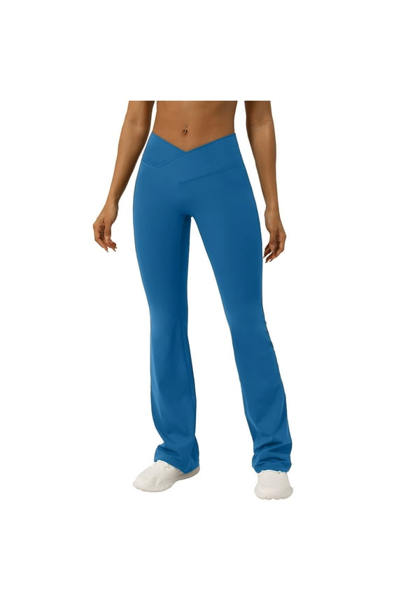 Flare Yoga Pants Women with Pockets Womens Leggings Tummy Control Yoga Pants Running Pants Women Cotton My Orders past Orders