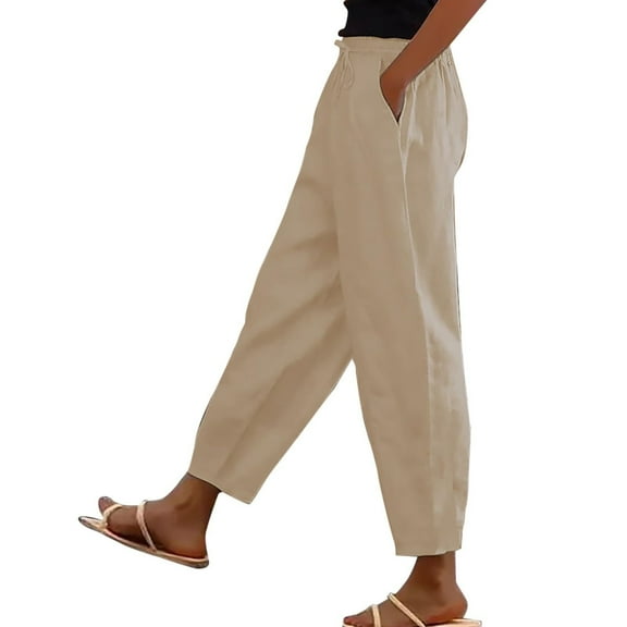 Zuesphe Pants for Women Trendy Petite Short Capris for Women with Pockets Womens Baggy Pants Trendy Womens Plus Size Dressy Cargo Pants