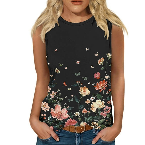 Zuesphe Plus Size Graphic Crop Tops for Curvy Women Plus Shirts for Women Plus Size Black Blouses for Women Plus Size Active Tank Tops for Women Cropped