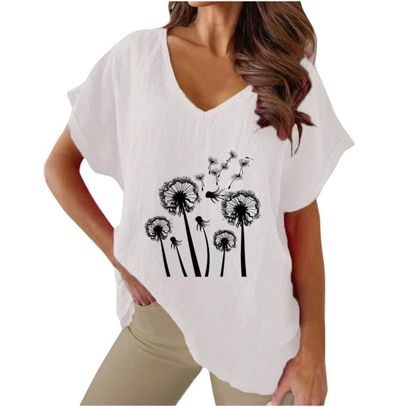 Zuesphe Plus Size Graphic Tops for Women Sexy Summer Shirts for Women 2025 Blouses for Women 2025 Plus Size Womens Graphic Tees Vintage