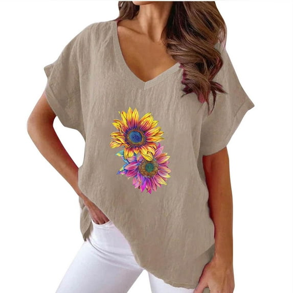 Zuesphe Solid Womens Tops Women Button Down Shirts Dressy Casual Work Blouses for Women Office Plus Size Tunic Tops for Women Cotton