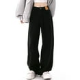 thumbnail image 1 of Zuesphe Summer Pants for Women Short Length Capri Pants for Women Plus Size Short Flowy Pants for Women High Waisted Cargo Pants Women Plus Size, 1 of 5