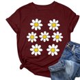 thumbnail image 1 of Zuesphe Summer Tops for Women 2025 Vacation Cotton Hawaiian Shirts for Women Funny Dressy Blouses for Women Elegant Evening Women Tank Tops Loose Fit Workout, 1 of 3