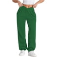 thumbnail image 1 of Zuesphe Sweatpants Women Cotton Athletic Pants for Women with Pockets Petite Womens Joggers for Work White Pants Women Fall My Orders, 1 of 5