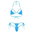 thumbnail image 1 of Zuesphe Swim Suits for Women 2025 Bikini Sets for Women Swimwear for Women Tummy Control Sexy Tankini Swimsuits for Women Bandeau Bikini Sets Sexy Strapless, 1 of 2