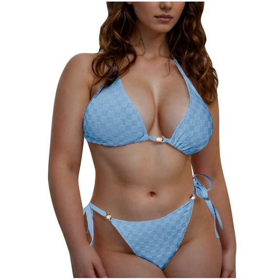 Zuesphe Swim Suits for Women 2025 One Piece Modest Womens Bikini Sets High Waisted Womens Swimwear Tummy Control Modest Tankini Color Block Print