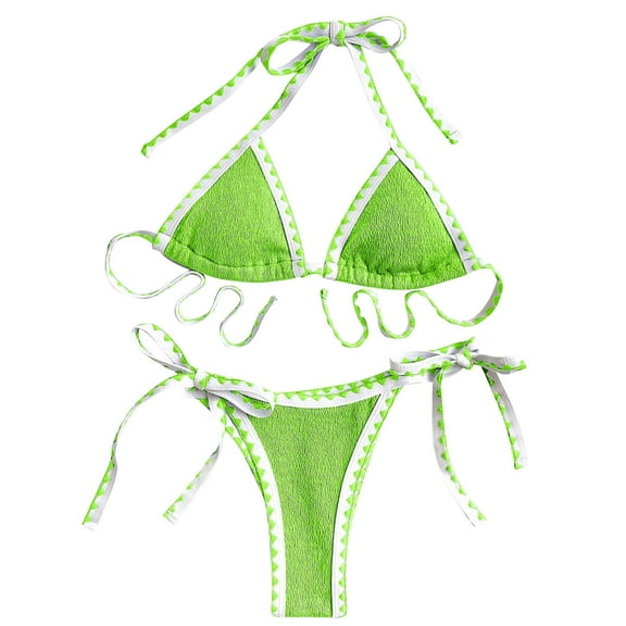 Zuesphe Swim Suits for Women 2025 One Piece Womens Bathing Suits One Piece with Shorts Womens Swimwear 2 Piece Tankini Swimsuits Flounce Halter