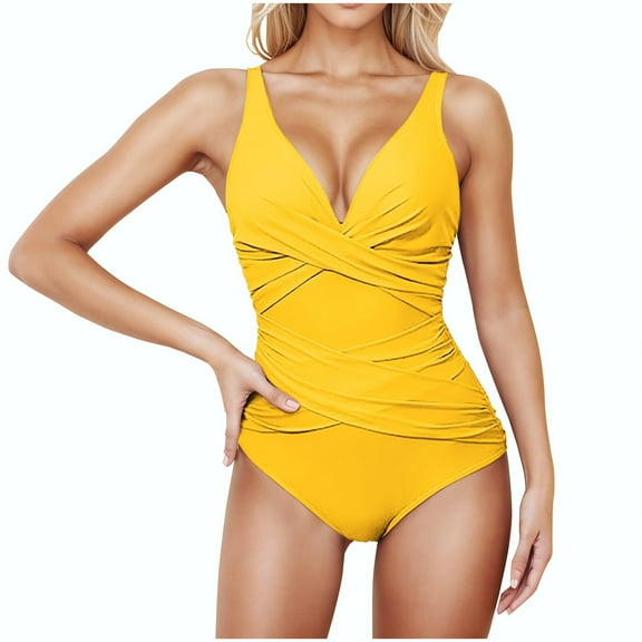 Zuesphe Swim Suits for Women 2025 Tummy Control Womens Bathing Suits 2 Piece High Waisted Womens Swimwear 2025 2 Pieces Beach Wear for Women over 60 Slimming Ruffle Lace