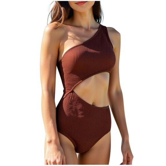 Zuesphe Swimsuit for Women Over 60 Plus Size Womens Bathing Suits One Piece Swimwear for Women Tummy Control 2 Piece Beachwear for Women Summer Plus Size Vintage Padded Push up