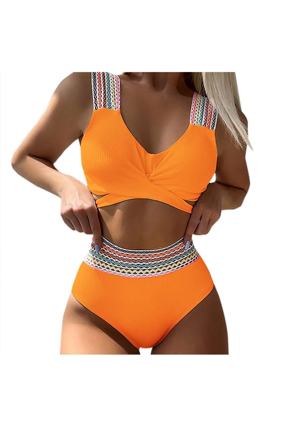 Swimsuit for Women Over 60 Womens Bathing Suits Bikini Sets Sexy Swimwear for Women Tankini Swimsuits for Women Tummy Control Scoop Neck Racerback