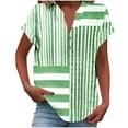 thumbnail image 1 of Zuesphe Vacation Summer Tops for Women Over 50 Oversized Tshirts for Women Graphic Funny Plus Size Blouses for Women Dressy Active Shirts for Women Long, 1 of 4